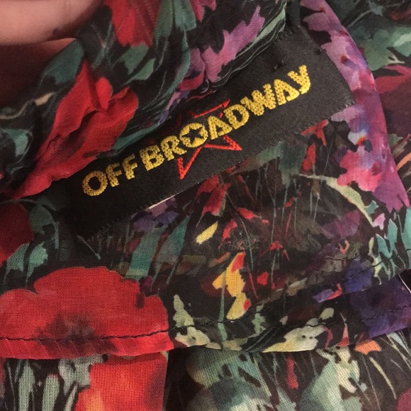 🐝 Host Pick 🎉 Off Broadway Summer Floral Skirt XS - Picture 2 of 4